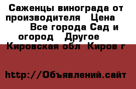 Саженцы винограда от производителя › Цена ­ 800 - Все города Сад и огород » Другое   . Кировская обл.,Киров г.